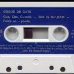 Cara A i B cassette Orgue de Gats 1995