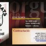 Díptic promocional Orgue de Gats (2004) Cara 4