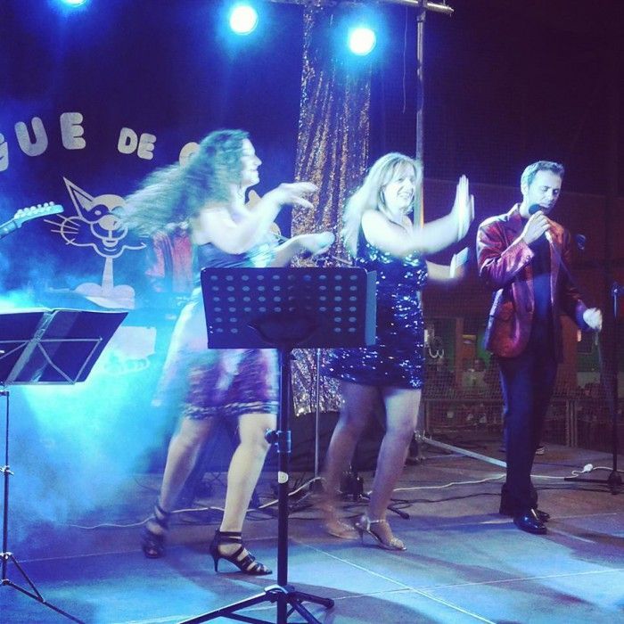 CORRÓ D'AMUNT (Franqueses del Vallès) Ball Festa Major · Jaume Fíguls, Francesc Sadurní, Marcel Grífol, Laura Mercè i Laura Martín · 02/08/2014