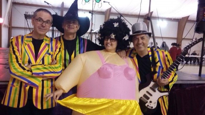 LES BORGES DEL CAMP (Baix Camp) Ball Carnestoltes · 19/02/2017 ·  Jaume Fíguls, Francesc Sadurní, Divina López i Marcel Grífol