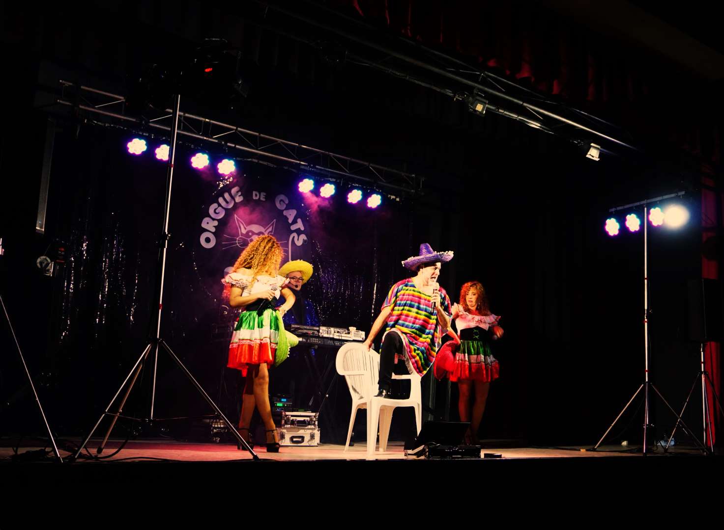 ALFARRÀS (Segrià) · Festa Sant Sebastià · Espectacle Varie-Gats + Ball · Orgue de Gats Quartet · 21/01/2024