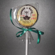 Piruleta de xocolata 25 anys Orgue de Gats