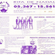Butlleta RIFA DE NADAL 1993