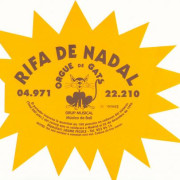 Butlleta RIFA DE NADAL 1996