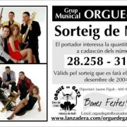 Butlleta LOTERIA DE NADAL 2004
