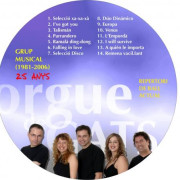 CD (2006) 25 anys Orgue de Gats · Caràtula CD