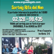 Butlleta RIFA DEL NEN 2017