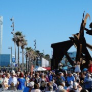 BARCELONA · Plaça del Mar · Platja de la Barceloneta · Dijous 9 de juny de 2022 · Ball Gent Gran Districte Ciutat Vella