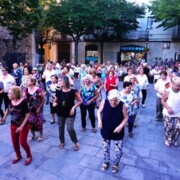 ESPARREGUERA · Plaça de la Pagesia · Ball cloenda 7a setmana Gent Gran · Orgue de Gats Quartet