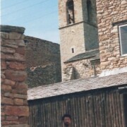BALLTARGA (la Cerdanya) Jemi amb el campanar al fons - 20/09/1987