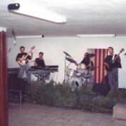 TOSES (Ripollès) Ball Festa Major amb Paco Narváez "Paquillo" a la bateria · 10/07/1991