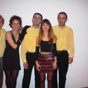 DSC00007 ANDORRA (Hotel Panorama) nit de Cap d'Any 1999/2000 (Paco Granget, Karina Vizcaíno, Jordi Prat, Cris i Jaume Fíguls)