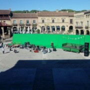 AQUARIUS Campanya d'anuncis per televisió i xarxes "los animadores del verano 2019" Imatges del rodatge al Poble Espanyol de Barcelona. Orgue de Gats en va ser un dels grups protagonistes.