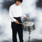 SESSIÓ FOTOS PROMOCIONALS 2002 · Àngel Àrias (bateria)
