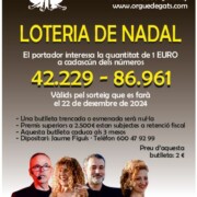 Butlleta Rifa de Nadal 2024